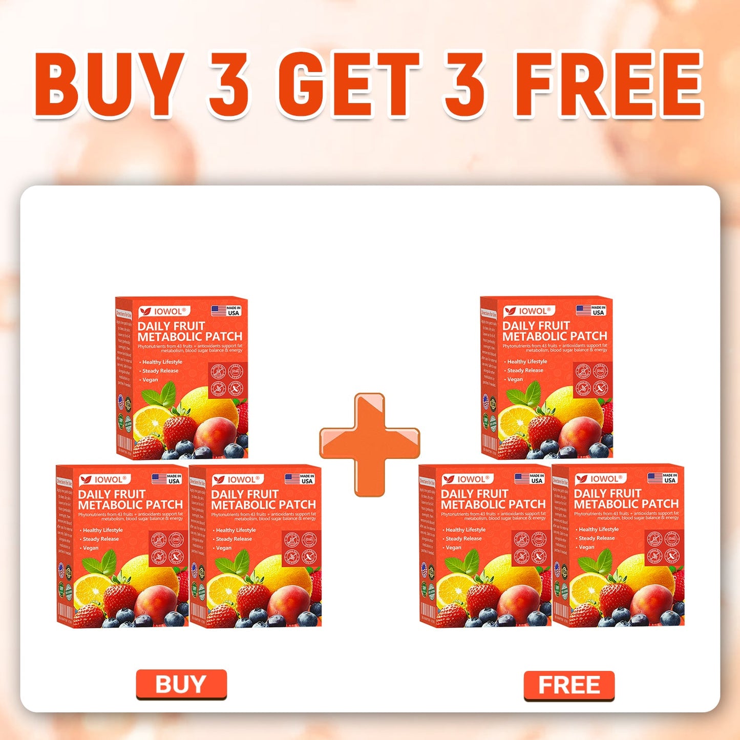 𝐎𝐟𝐟𝐢𝐜𝐢𝐚𝐥 𝐒𝐭𝐨𝐫𝐞 | 𝐈𝐎𝐖𝐎𝐋® 𝐃𝐚𝐢𝐥𝐲 𝐅𝐫𝐮𝐢𝐭 𝐌𝐞𝐭𝐚𝐛𝐨𝐥𝐢𝐜 𝐏𝐚𝐭𝐜𝐡 𝐮𝐬𝐞𝐬 𝐨𝐫𝐠𝐚𝐧𝐢𝐜 𝐟𝐫𝐮𝐢𝐭 𝐞𝐱𝐭𝐫𝐚𝐜𝐭𝐬 𝐚𝐧𝐝 𝐩𝐡𝐲𝐭𝐨𝐧𝐮𝐭𝐫𝐢𝐞𝐧𝐭𝐬 𝐟𝐫𝐨𝐦 𝟒𝟑 𝐟𝐫𝐮𝐢𝐭𝐬 𝐭𝐨 𝐬𝐮𝐩𝐩𝐨𝐫𝐭 𝐟𝐚𝐭 𝐦𝐞𝐭𝐚𝐛𝐨𝐥𝐢𝐬𝐦, 𝐛𝐚𝐥𝐚𝐧𝐜𝐞 𝐛𝐥𝐨𝐨𝐝 𝐬𝐮𝐠𝐚𝐫, 𝐚𝐧𝐝 𝐛𝐨𝐨𝐬𝐭 𝐞𝐧𝐞𝐫𝐠𝐲 𝐟𝐨𝐫 𝐚𝐥𝐥-𝐝𝐚𝐲 𝐰𝐞𝐥𝐥𝐧𝐞𝐬𝐬.